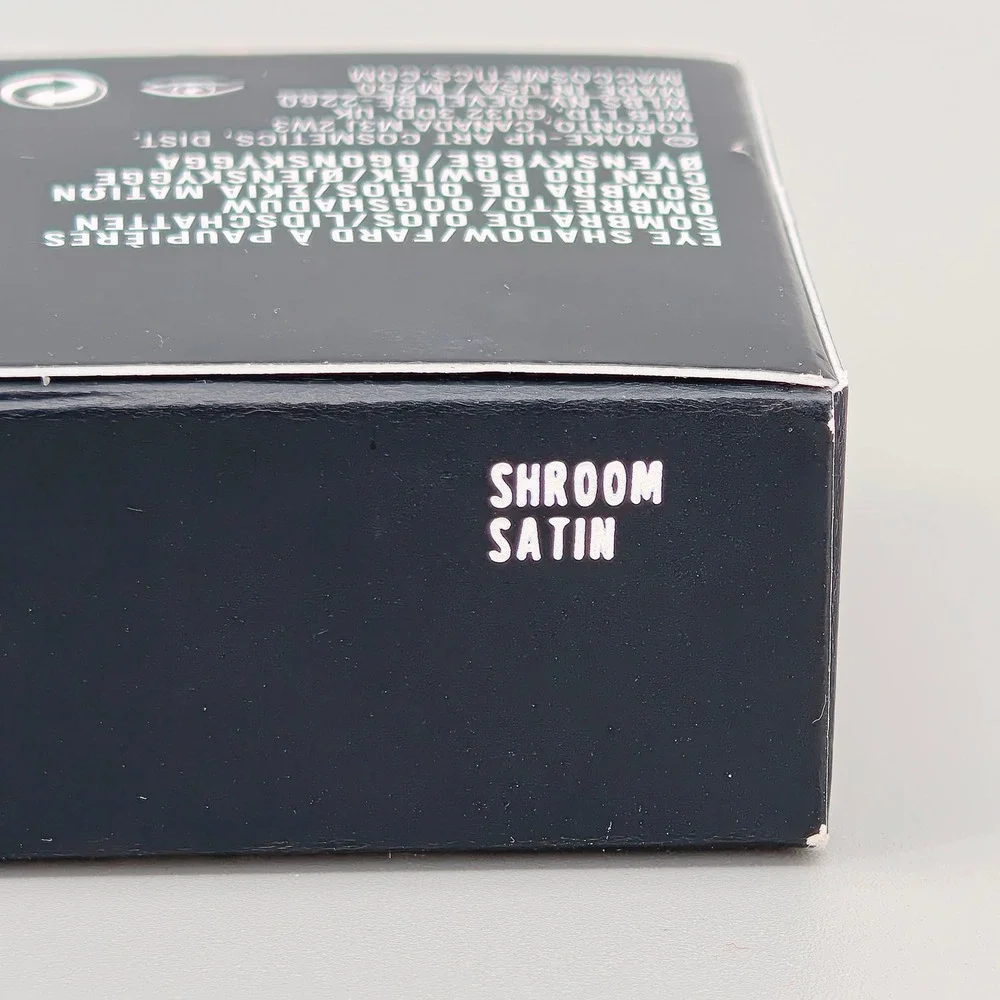 MAC Eye Shadow Shroom Satin Single Pressed Powder 1.5g 0.05oz A25 New in Box
